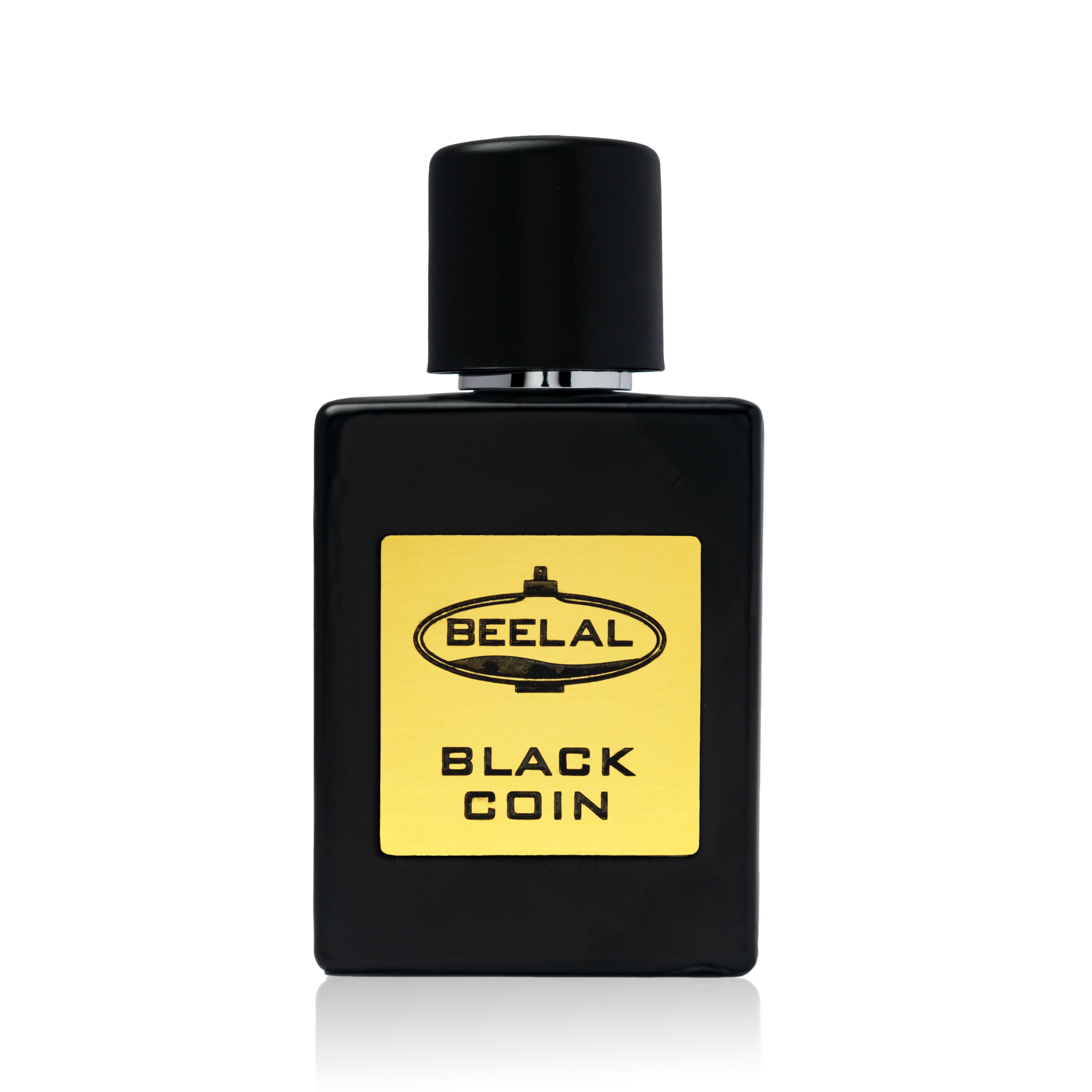 BEELAL PERFUMES BLACK COIN Perfume for Men & Women | Long-Lasting French & Floral Extrait De Parfum | Aromatic, Smoky, Honey, & Floral Fragrance with Rose, Amber, Musk, Honey | 50ML Alcohol Free